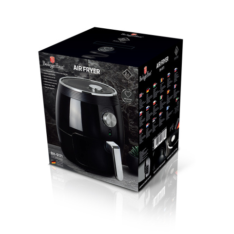 Frytkownica beztłuszczowa Air Fryer Berlinger Haus BH-9171 Czarna Frytkownica beztłuszczowa Air Fryer Berlinger Haus BH-9171 Czarna