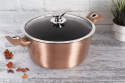 Garnek 6L z pokrywką 28cm BerlingerHaus BH-1516 Rose Gold