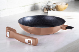 Patelnia 24cm odpinany uchwyt BerlingerHaus BH-1948 Rose Gold