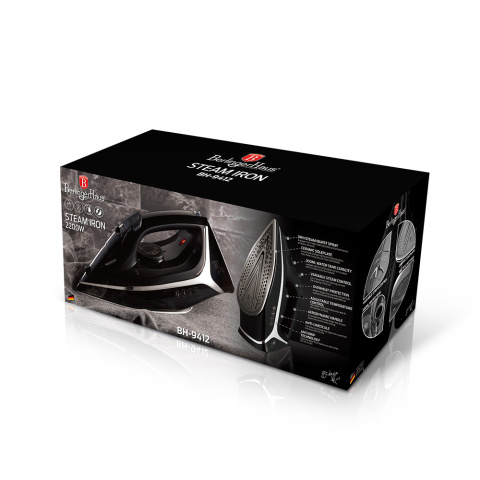 Żelazko 2200W Berlinger Haus BH-9412 Black Silver Żelazko 2200W Berlinger Haus BH-9412 Black Silver