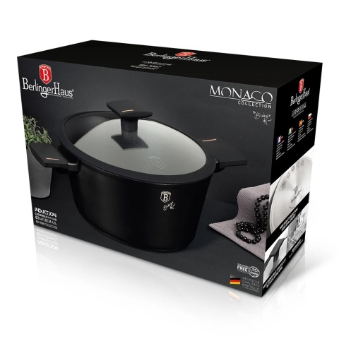 Garnek Tytanowy 24cm BerlingerHaus BH-7087 Monaco Garnek Tytanowy 24cm BerlingerHaus BH-7087 Monaco