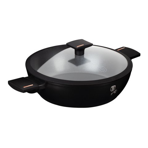 Garnek płytki z pokrywką 28cm Berlinger Haus BH-7090 Garnek płytki z pokrywką 28cm Berlinger Haus BH-7090