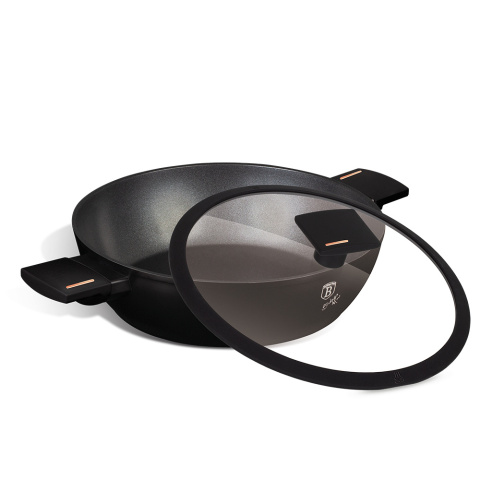 Garnek płytki z pokrywką 28cm Berlinger Haus BH-7090 Garnek płytki z pokrywką 28cm Berlinger Haus BH-7090