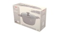 Garnek z pokrywą 24cm Taupe BerlingerHaus BH-8101