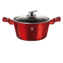Garnek z pokrywką czerwony 6,5L Berlinger Haus BH-1258