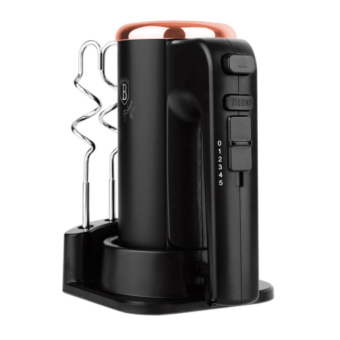Mikser ręczny 300 W ze stojakiem BerlingerHaus Black Rose BH-9475 Mikser ręczny 300 W ze stojakiem BerlingerHaus Black Rose BH-9475