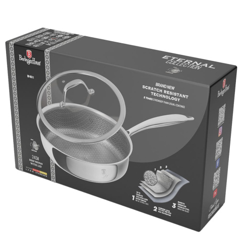 Patelnia głęboka 24cm Berlinger Haus Eternal Collection BH-8511