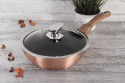 Patelnia głęboka z pokrywką 24cm BerlingerHaus BH-1517 Miedziana
