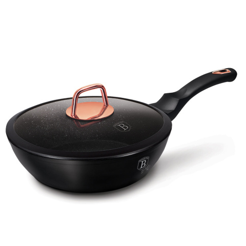 Patelnia głęboka z pokrywką 24cm Berlinger Haus BH-1643 Patelnia głęboka z pokrywką 24cm Berlinger Haus BH-1643
