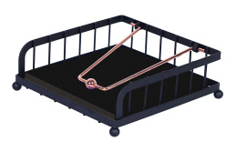 Serwetnik z dociskiem BerlingerHaus Black Rose BH-6768