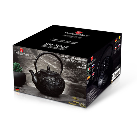 Zaparzacz żeliwny 800 ml BerlingerHaus BH-7802 Zaparzacz żeliwny 800 ml BerlingerHaus BH-7802