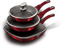 Zestaw 3 patelni z pokrywkami Berlinger Haus BH-6189