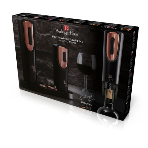 Zestaw do otwierania wina Berlinger Haus BH-9134 Black Rose Zestaw do otwierania wina Berlinger Haus BH-9134 Black Rose