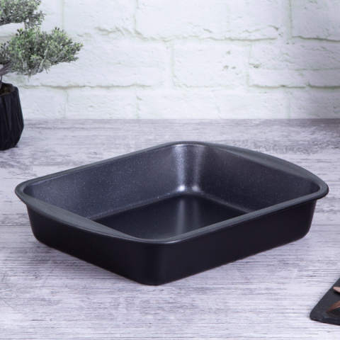 Brytfanna - Forma do pieczenia 35cm Berlinger Haus Black Silver Collection BH-7852 Brytfanna - Forma do pieczenia 35cm Berlinger Haus Black Silver Collection BH-7852