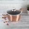 Garnek 6L z pokrywką 28cm BerlingerHaus BH-1516 Rose Gold