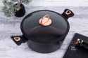 Garnek 6L z pokrywką 28cm BerlingerHaus BH-1931 Black Rose Garnek 6L z pokrywką 28cm BerlingerHaus BH-1931 Black Rose