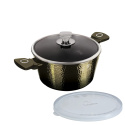 Garnek z pokrywką 24cm BerlingerHaus Primal Gloss BH-6572 Garnek z pokrywką 24cm BerlingerHaus Primal Gloss BH-6572