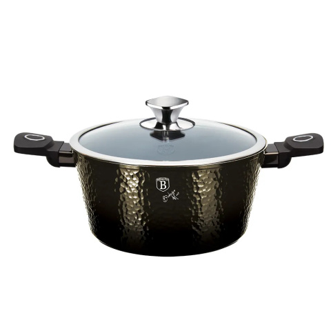 Garnek z pokrywką 24cm BerlingerHaus Primal Gloss BH-6572 Garnek z pokrywką 24cm BerlingerHaus Primal Gloss BH-6572