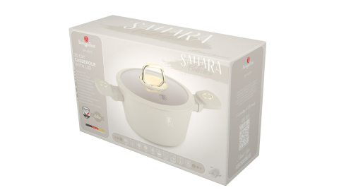 Garnek z pokrywką 20cm BerlingerHaus Sahara BH-8070 Garnek z pokrywką 20cm BerlingerHaus Sahara BH-8070