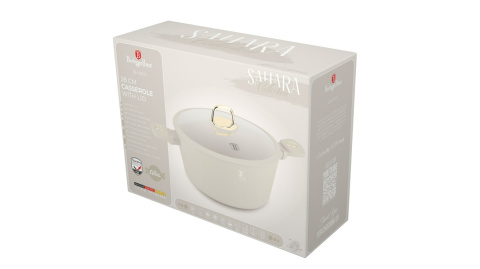 Garnek z pokrywką 28cm BerlingerHaus Sahara BH-8072 Garnek z pokrywką 28cm BerlingerHaus Sahara BH-8072