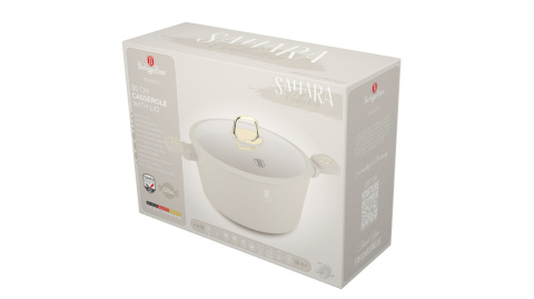Garnek z pokrywką 30cm BerlingerHaus Sahara BH-8073 Garnek z pokrywką 30cm BerlingerHaus Sahara BH-8073