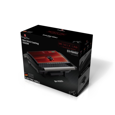 Grill elektryczny 1500W Opiekacz Berlinger Haus BH-9060 Burgundowy