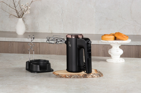 Mikser ręczny 300 W ze stojakiem BerlingerHaus Black Rose BH-9475 Mikser ręczny 300 W ze stojakiem BerlingerHaus Black Rose BH-9475