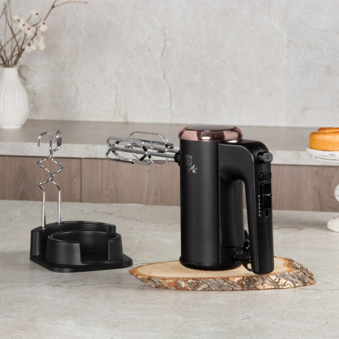 Mikser ręczny 300 W ze stojakiem BerlingerHaus Black Rose BH-9475 Mikser ręczny 300 W ze stojakiem BerlingerHaus Black Rose BH-9475