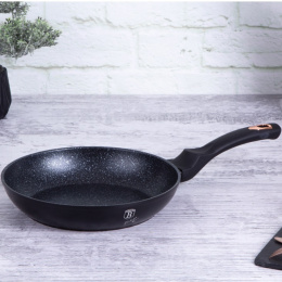 Patelnia 24cm z powłoką marmurową BerlingerHaus BH-1634 Black Rose