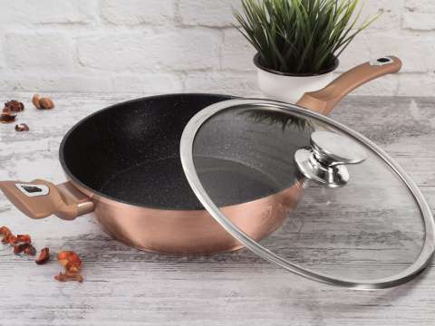 Patelnia BerlingerHaus Rose Gold 28 cm BH-1518N Patelnia BerlingerHaus Rose Gold 28 cm BH-1518N