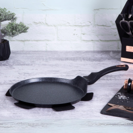Patelnia do naleśników 28cm BerlingerHaus Black Rose BH-6181