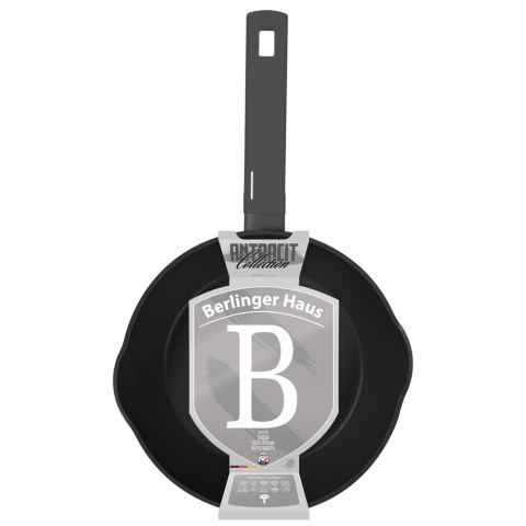 Patelnia głęboka z dwoma dziubkami 24 cm BerlingerHaus Antracit BH-8120 Patelnia głęboka z dwoma dziubkami 24 cm BerlingerHaus Antracit BH-8120