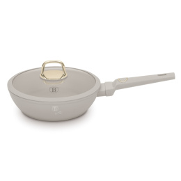 Patelnia głęboka z pokrywką 24 cm BerlingerHaus Sahara BH-8062