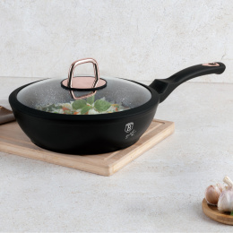 Patelnia głęboka z pokrywką 24cm BerlingerHaus BH-1643