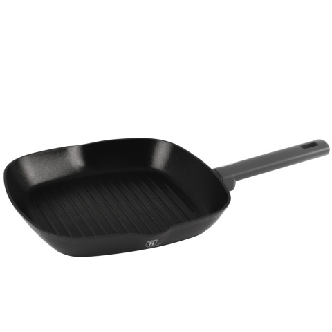 Patelnia grillowa 28cm z powłoką tytanową BerlingerHaus Antracit BH-8126 Patelnia grillowa 28cm z powłoką tytanową BerlingerHaus Antracit BH-8126
