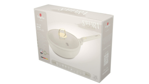 Patelnia wok z pokrywką 28cm BerlingerHaus Sahara BH-8064 Patelnia wok z pokrywką 28cm BerlingerHaus Sahara BH-8064