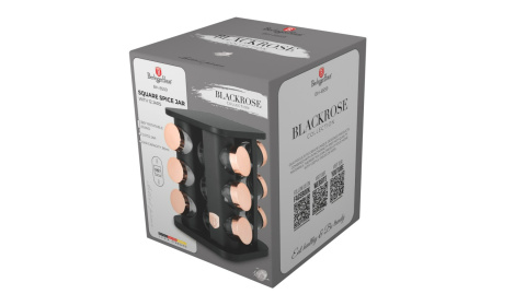 Przyprawnik do przypraw BerlingerHaus Black Rose BH-8559 Przyprawnik do przypraw BerlingerHaus Black Rose BH-8559