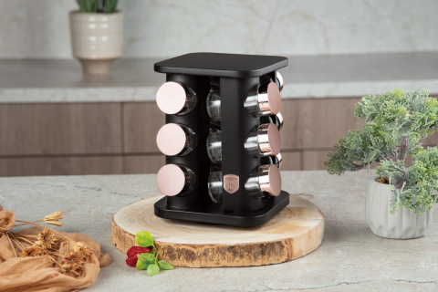 Przyprawnik do przypraw BerlingerHaus Black Rose BH-8559 Przyprawnik do przypraw BerlingerHaus Black Rose BH-8559