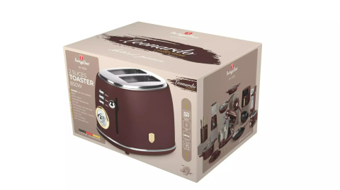 Toster opiekacz 850W BerlingerHaus Leonardo BH-9520 Toster opiekacz 850W BerlingerHaus Leonardo BH-9520