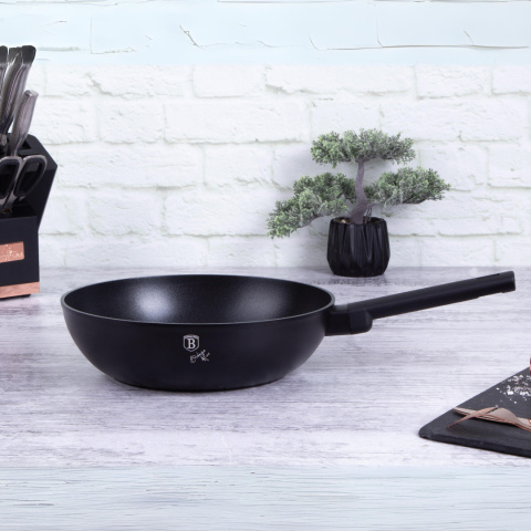 Wok Tytanowy 28cm BerlingerHaus BH-7091 MONACO Wok Tytanowy 28cm BerlingerHaus BH-7091 MONACO