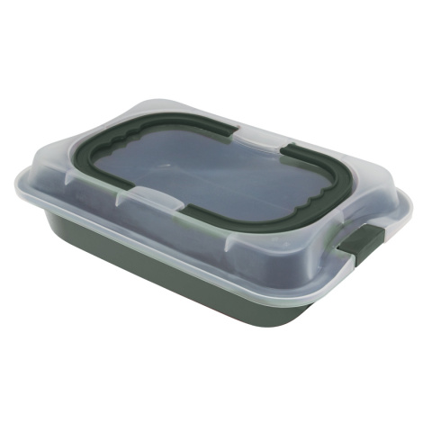 Forma do pieczenia z przykrywą BerlingerHaus Matte Green BH-8637 Forma do pieczenia z przykrywą BerlingerHaus Matte Green BH-8637