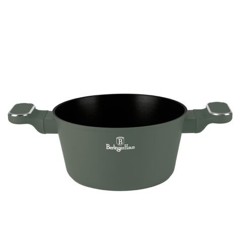Garnek z pokrywką 20 cm Matte Green Collection BerlingerHaus BH-8200 Garnek z pokrywką 20 cm Matte Green Collection BerlingerHaus BH-8200