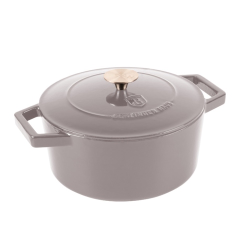 Garnek żeliwny4,35L z pokrywką 24cm Berlinger Haus Toupe BH-6525 Garnek żeliwny4,35L z pokrywką 24cm Berlinger Haus Toupe BH-6525
