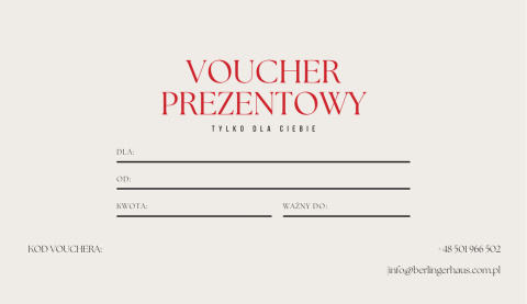Voucher | Karta Podarunkowa | BerlingerHaus | FORMA PAPIEROWA | ŚWIĄTECZNA Voucher | Karta Podarunkowa | BerlingerHaus | FORMA PAPIEROWA | ŚWIĄTECZNA
