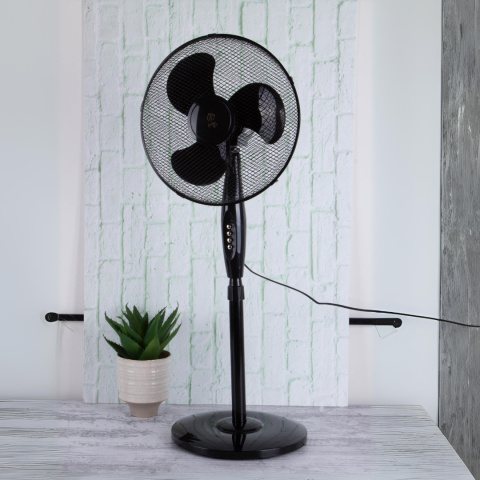 Wentylator stojący wiatrak Black Rose Berlinger Haus BH-9130 czarny Wentylator stojący wiatrak Black Rose Berlinger Haus BH-9130 czarny