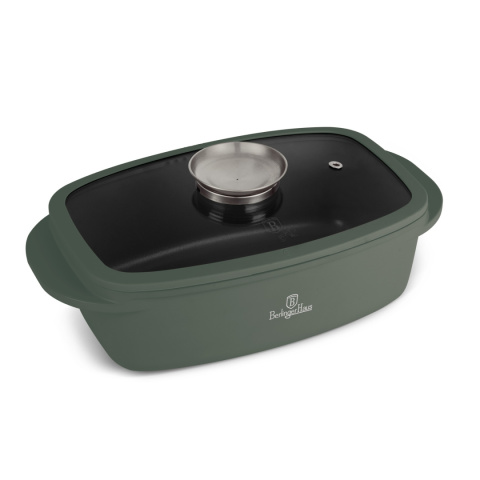 Brytfanna z aromatyzerem 6L BerlingerHaus Matte Green BH-8775 Brytfanna z aromatyzerem 6L BerlingerHaus Matte Green BH-8775