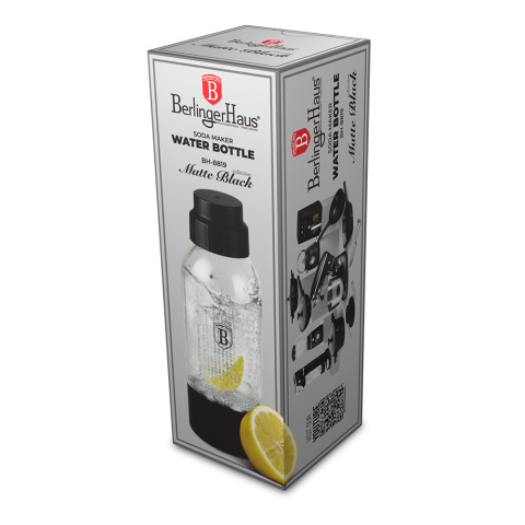Butelka 0,5 L do saturatora SodaMaker BerlingerHaus BH-8819 Butelka 0,5 L do saturatora SodaMaker BerlingerHaus BH-8819
