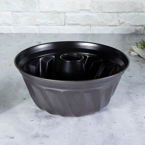 Forma do pieczenia babki 25cm z tuleją BerlingerHaus Carbon Pro BH-1824 Forma do pieczenia babki 25cm z tuleją BerlingerHaus Carbon Pro BH-1824