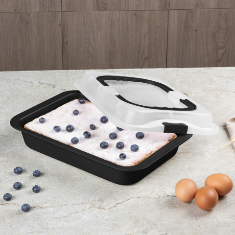 Forma do pieczenie z pokrywą BerlingerHaus BH-8641 Matte Black Collection Forma do pieczenie z pokrywą BerlingerHaus BH-8641 Matte Black Collection