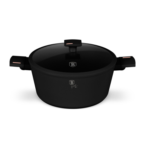 Garnek z pokrywką 28 cm BerlingerHaus BH-8262 Monaco / Black Rose Collection Garnek z pokrywką 28 cm BerlingerHaus BH-8262 Monaco / Black Rose Collection